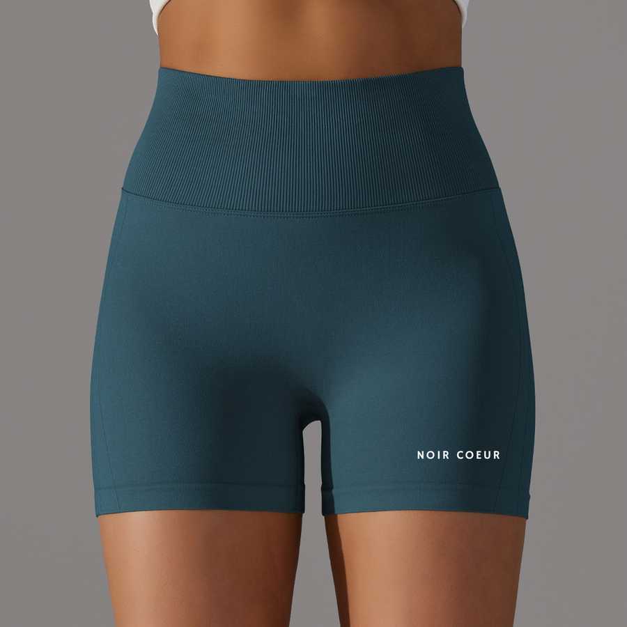 Noir Cœur Blue Green Shorts