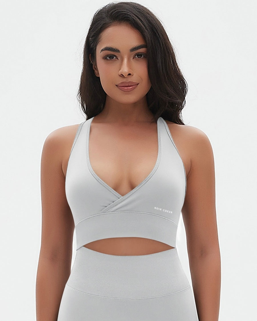 Noir Cœur White Top