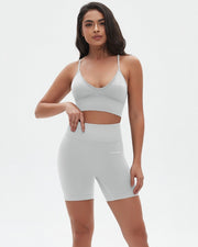 Noir Cœur White Co-ord Set