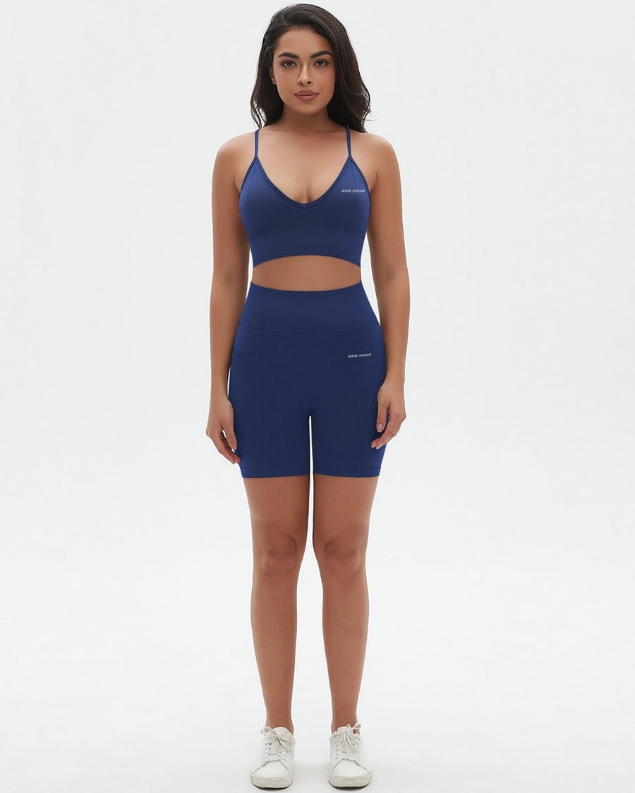 Noir Cœur Blue Co-ord Set