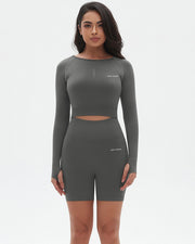 Noir Cœur Grey Co-ord Set