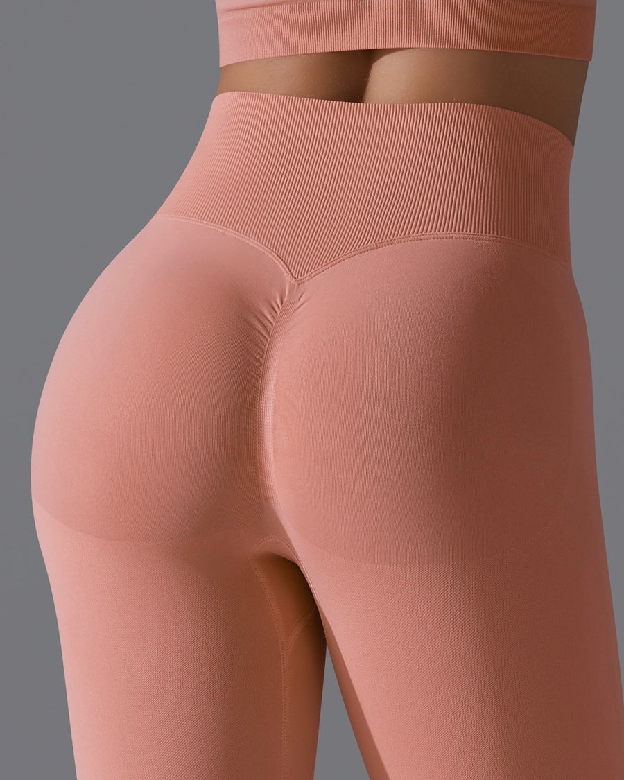 Noir Cœur Pink Orange Legging