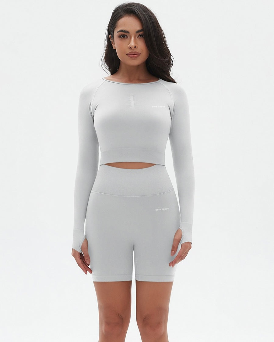 Noir Cœur White Co-ord Set