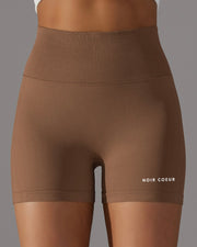 Noir Cœur Brown Shorts