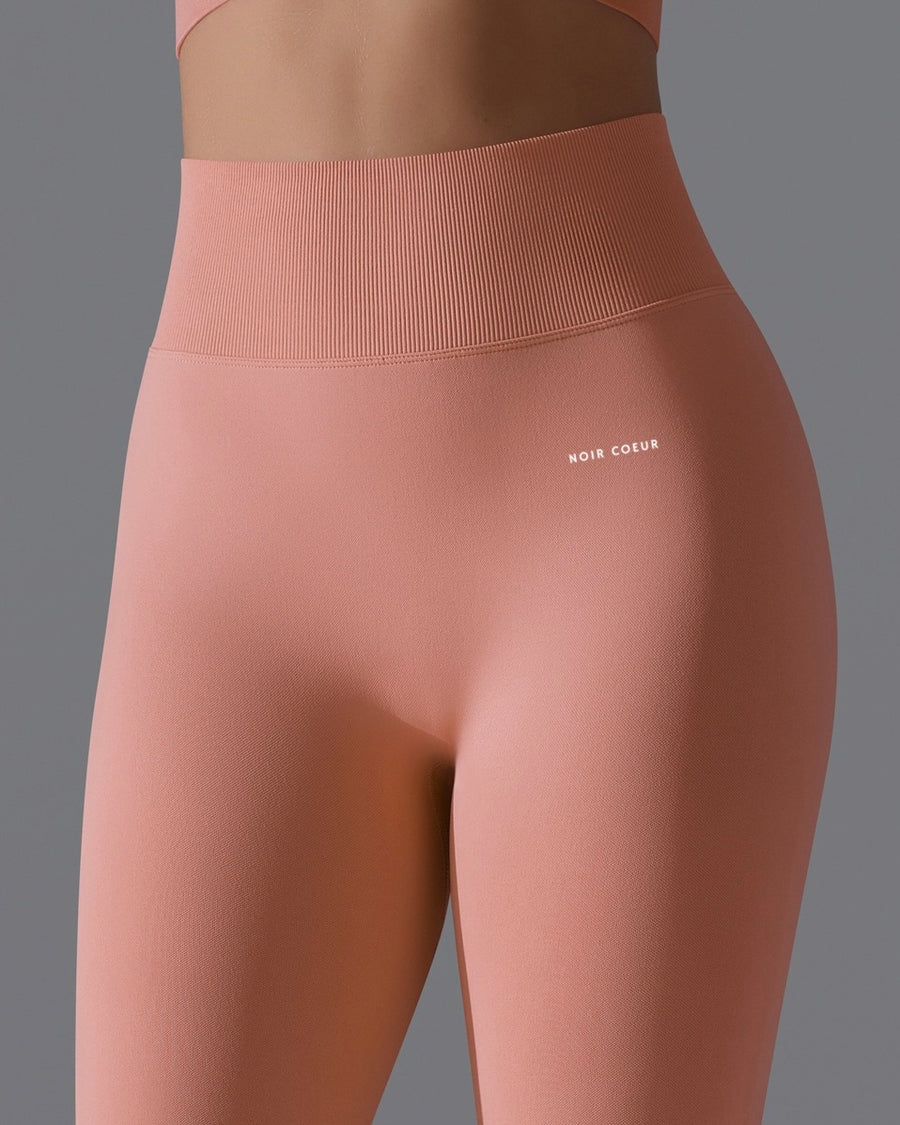 Noir Cœur Pink Orange Legging