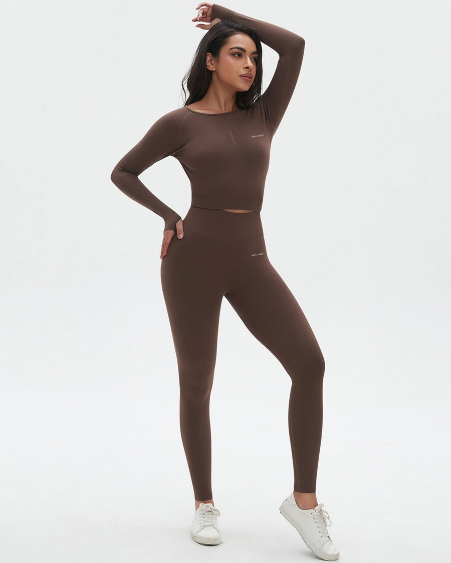 Noir Cœur Brown Co-ord Set