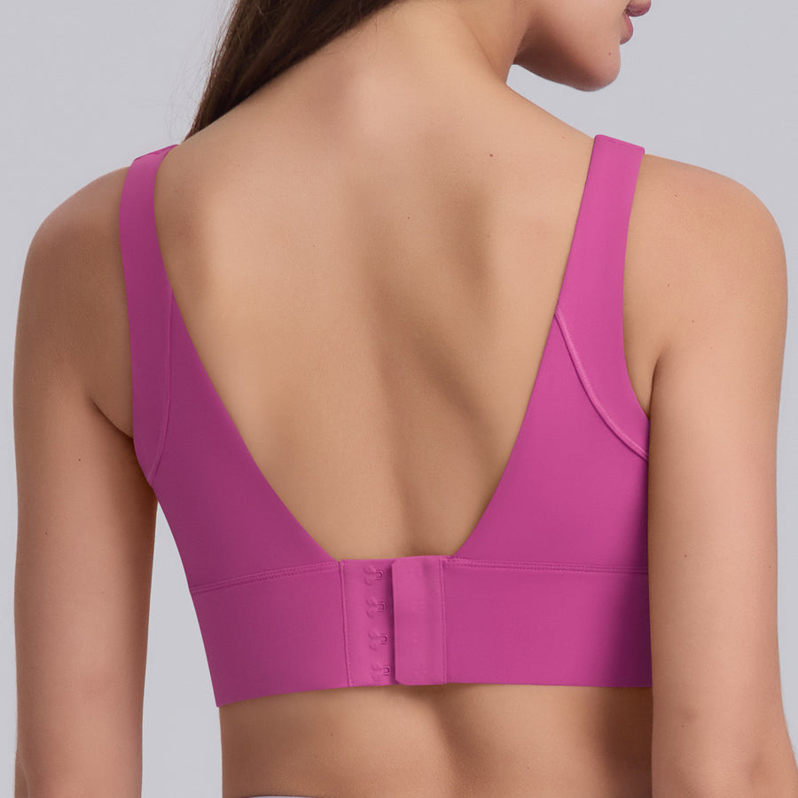 Noir Cœur Pink Gym Top