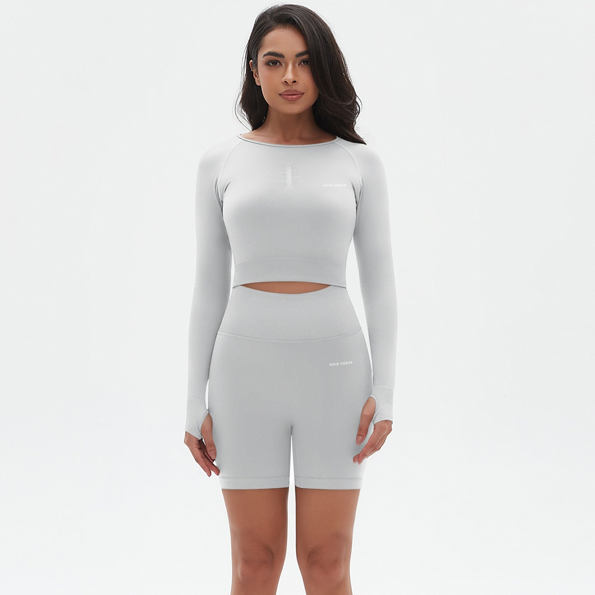 Noir Cœur White Co-ord Set