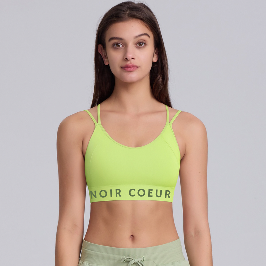 Noir Cœur Green Strong Back Top