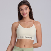 Noir Cœur Crème Strong Back Top