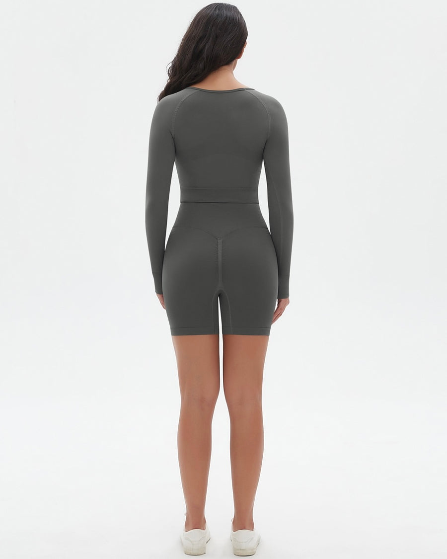 Noir Cœur Grey Co-ord Set