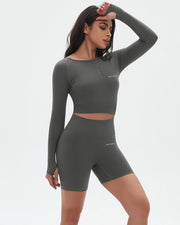 Noir Cœur Grey Co-ord Set