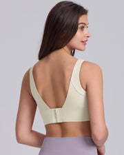 Noir Cœur Light Crème Gym Top