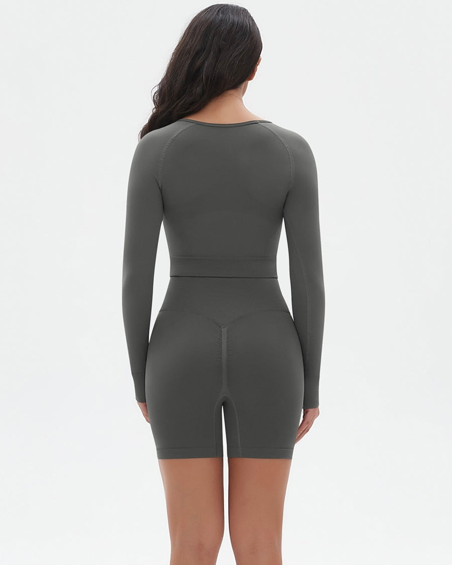 Noir Cœur Grey Co-ord Set