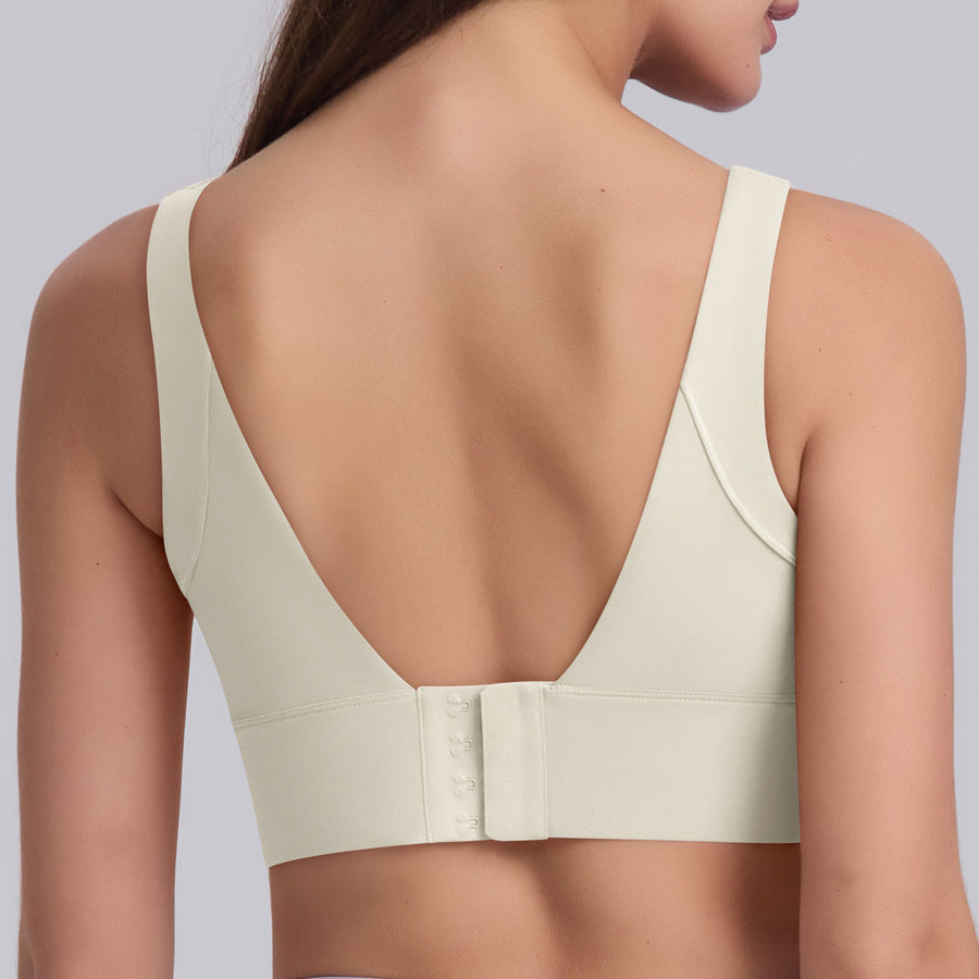 Noir Cœur Light Crème Gym Top