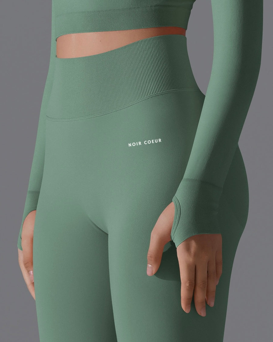 Noir Cœur Green Legging