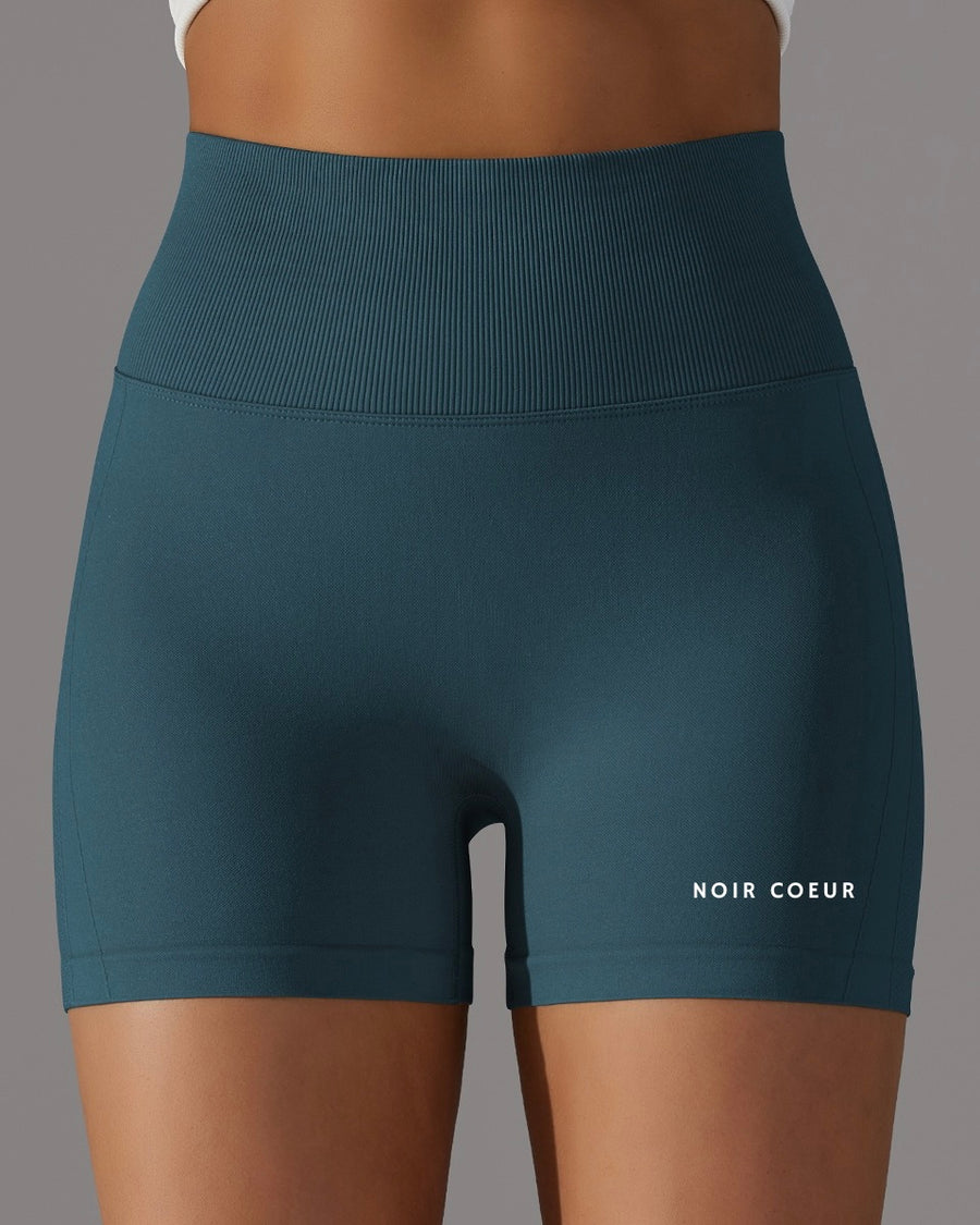 Noir Cœur Blue Green Shorts